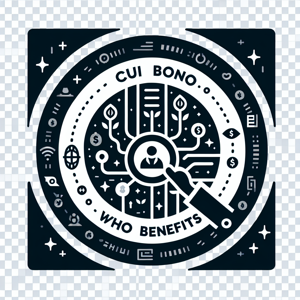 Cui bono - Who Benefits